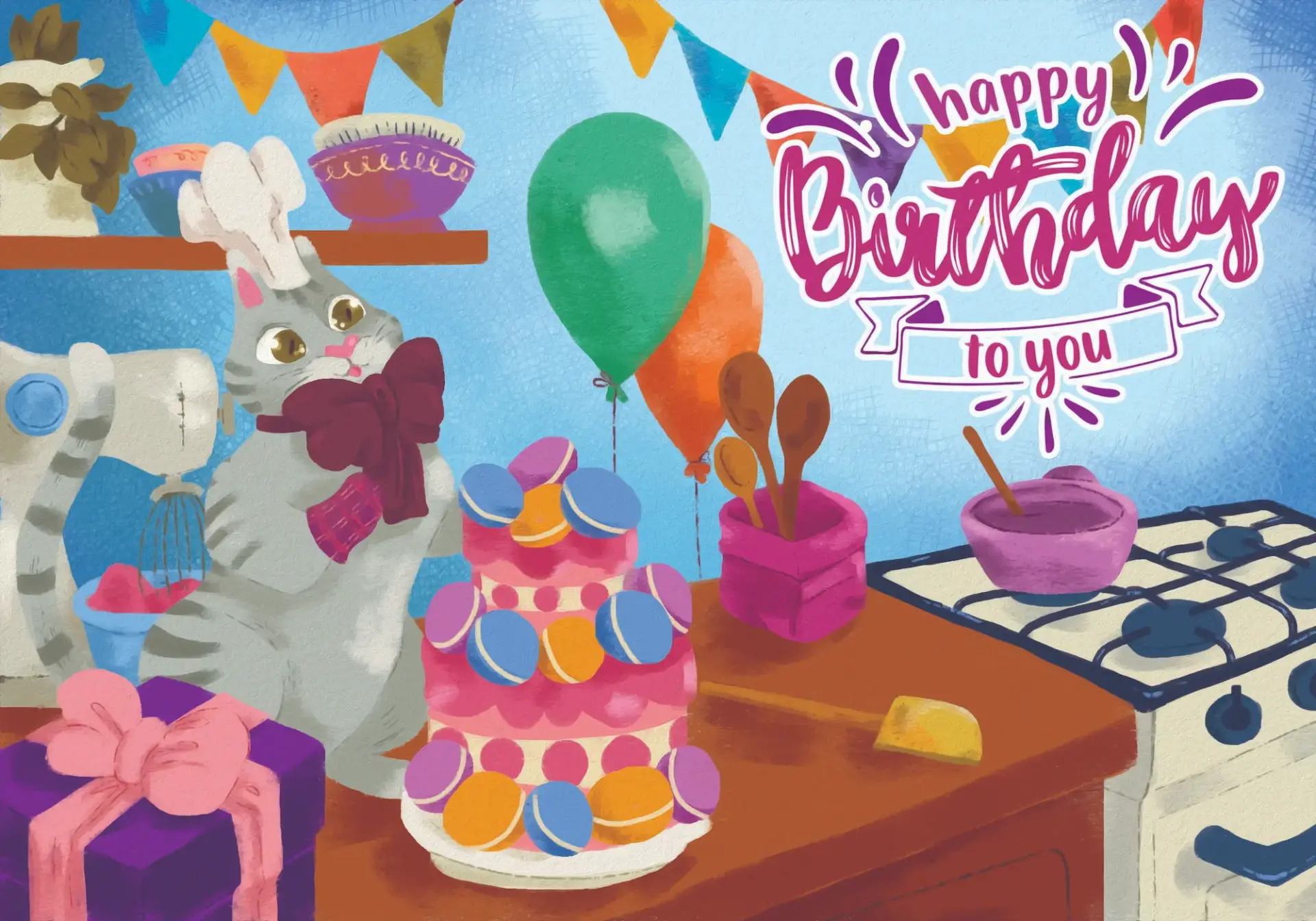 Minime Paris Birthday Gift Card