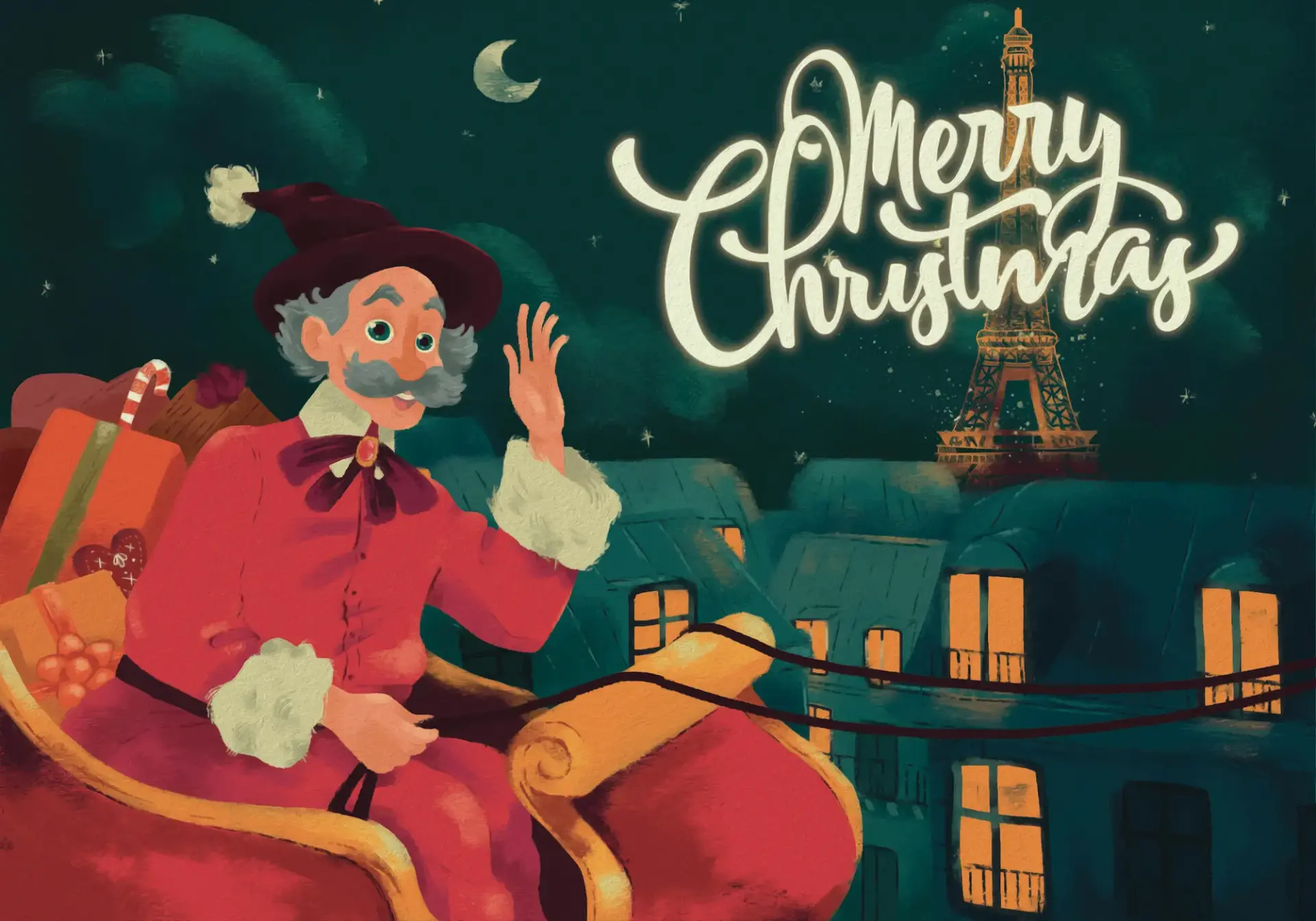 Minime Paris Christmas Gift Card