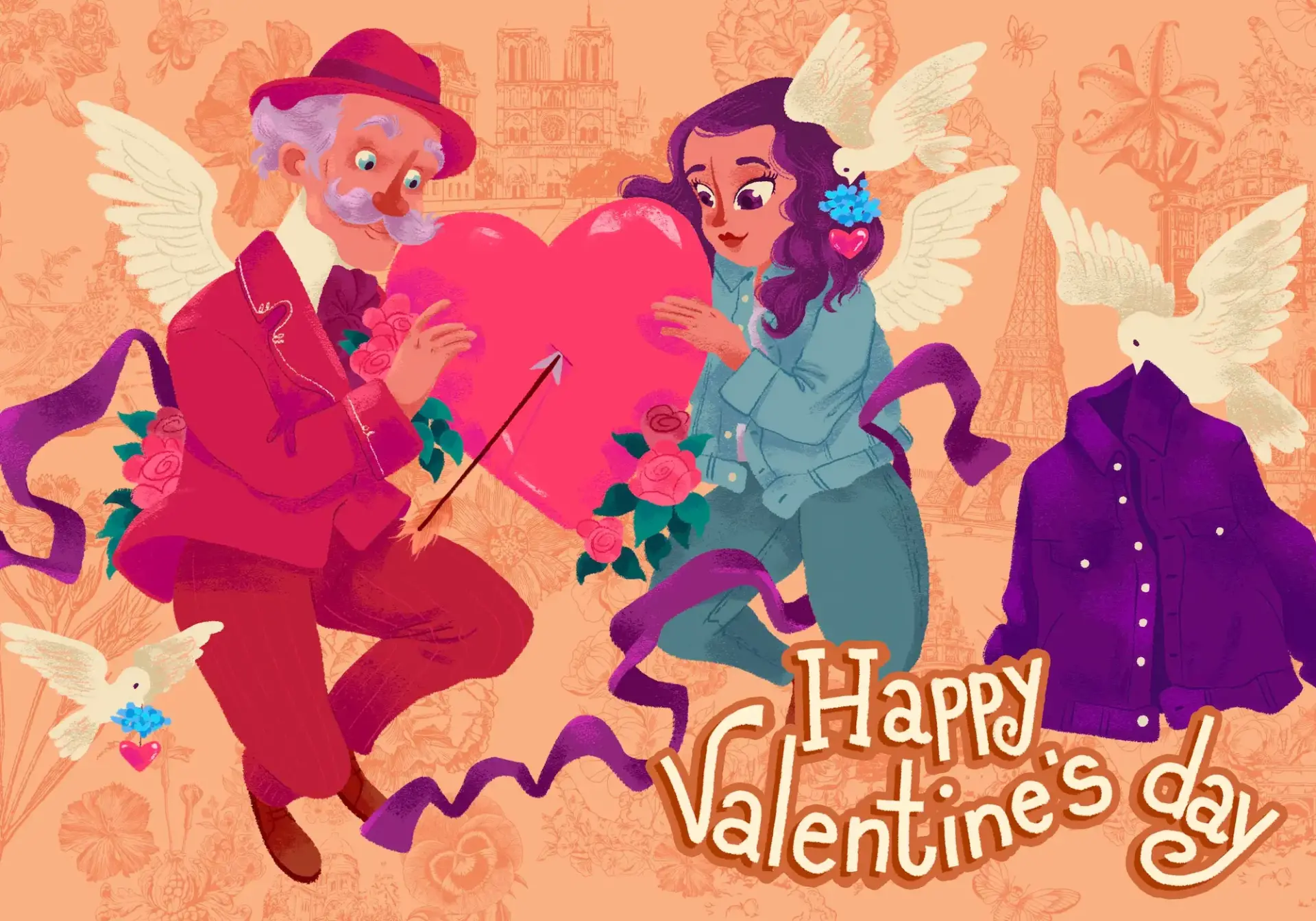 Minime Paris Valentine's Day Gift Card