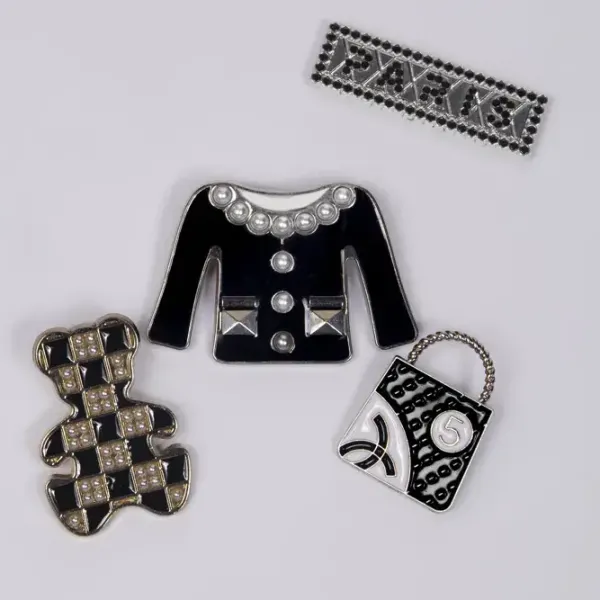 Sew-on brooches