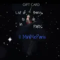 Paris card