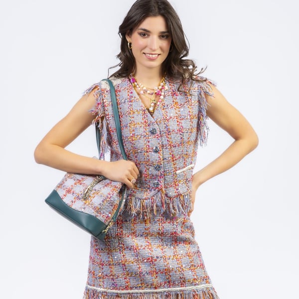 MiniMe Paris tweed outfit
