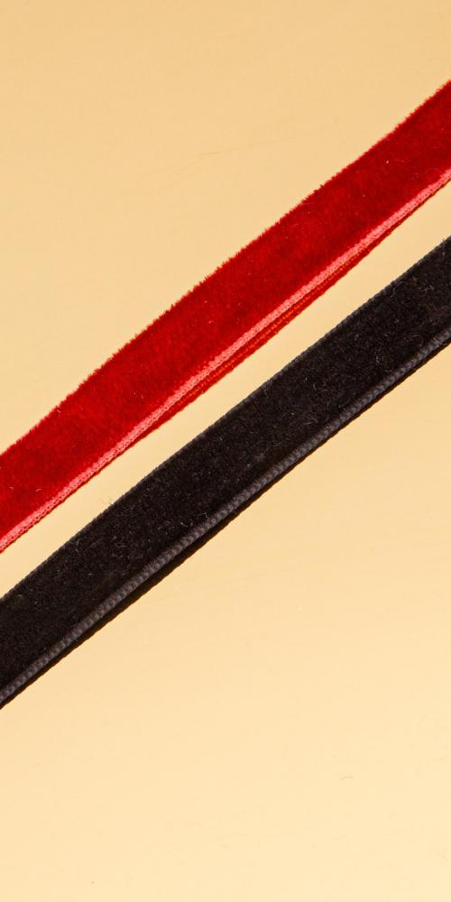 Velvet ribbons